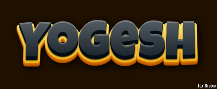 Yogesh Text Effect