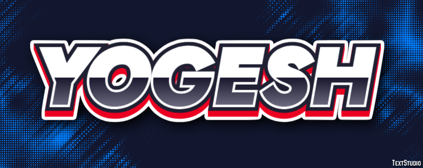 Yogesh Text effect