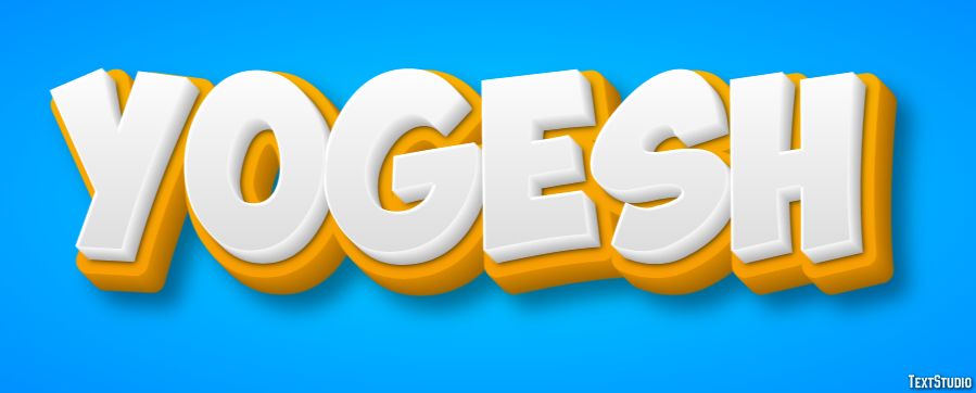Yogesh Text Effect