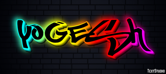 Yogesh Text Effect