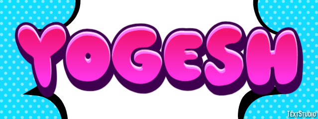 Yogesh Text effect