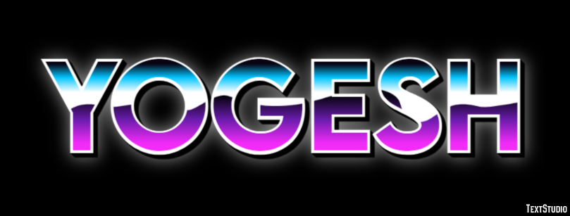 Yogesh Text effect