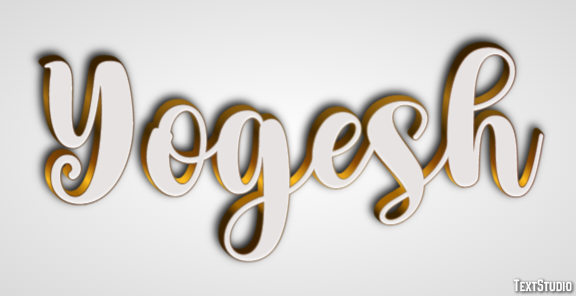Yogesh Text Effect