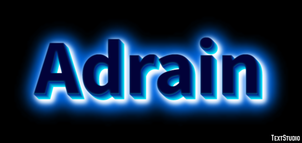 Adrain Text Effect
