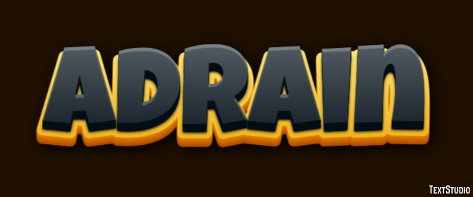 Adrain Text Effect