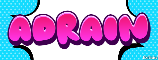 Adrain Text effect