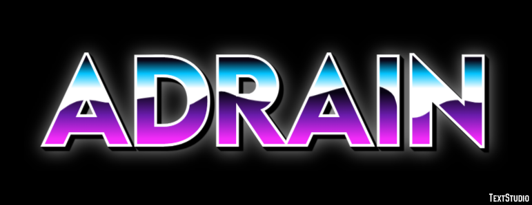 Adrain Text Effect