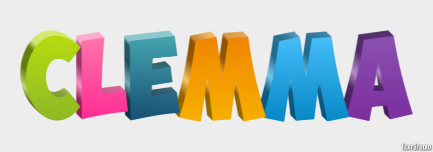 Clemma Text effect