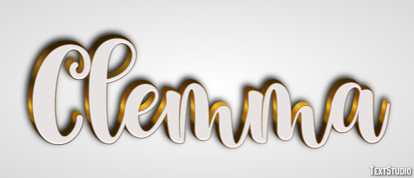 Clemma Text effect