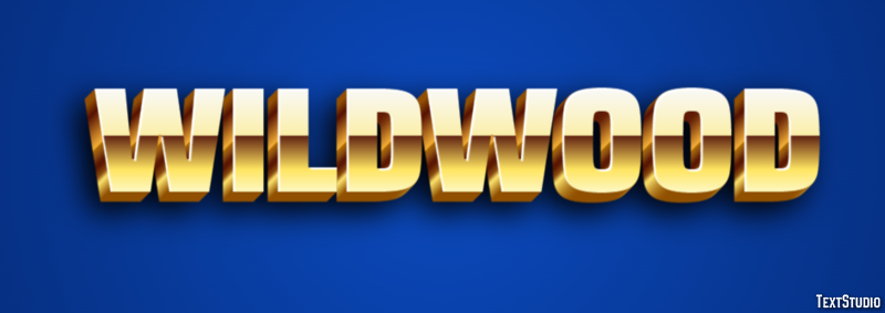 Wildwood Texteffekt