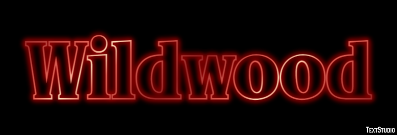Wildwood Texteffekt