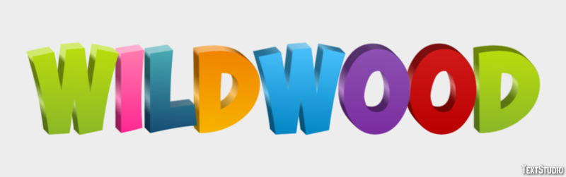 Wildwood Texteffekt