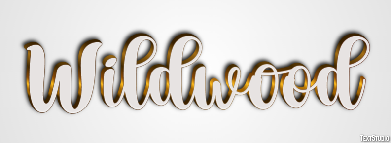 Wildwood Texteffekt