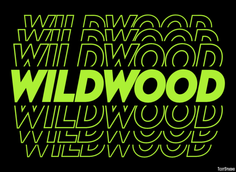 Wildwood Efekt tekstowy