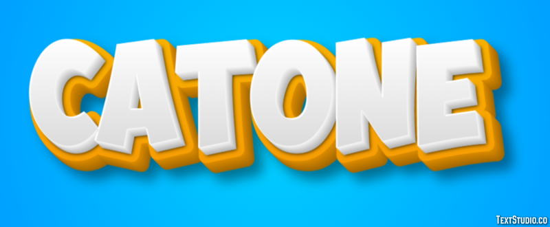 Catone Effetto testo