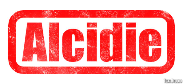 Alcidie Effet de texte