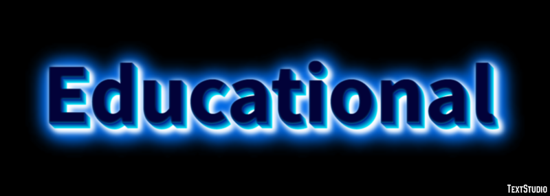 Educational Texteffekt
