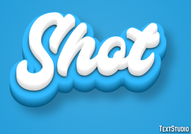 Shot Text Effect