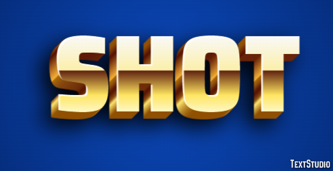 Shot Text Effect