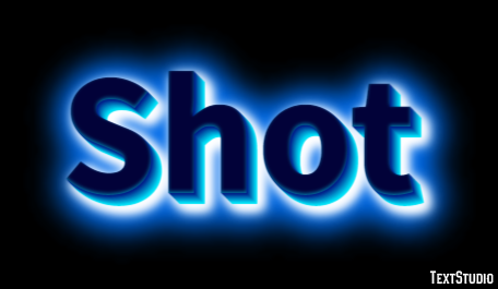 Shot Text Effect