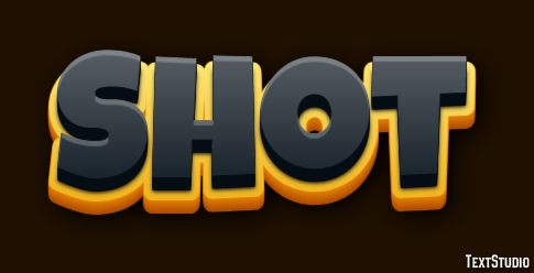 Shot Text Effect