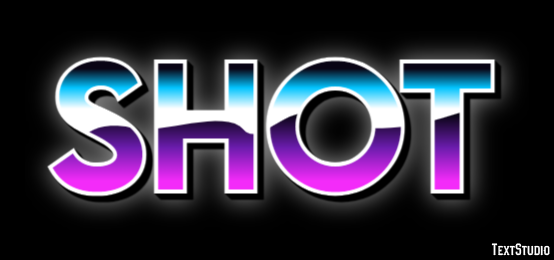 Shot Text Effect