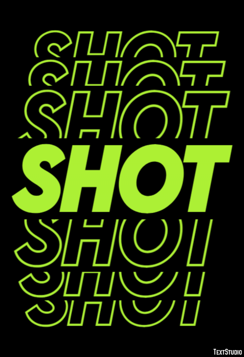 Shot Text Effect