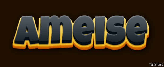 Ameise Efecto de texto