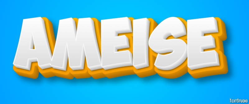Ameise Texteffekt