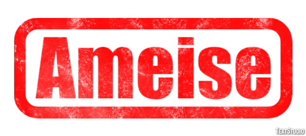 Ameise Efecto de texto