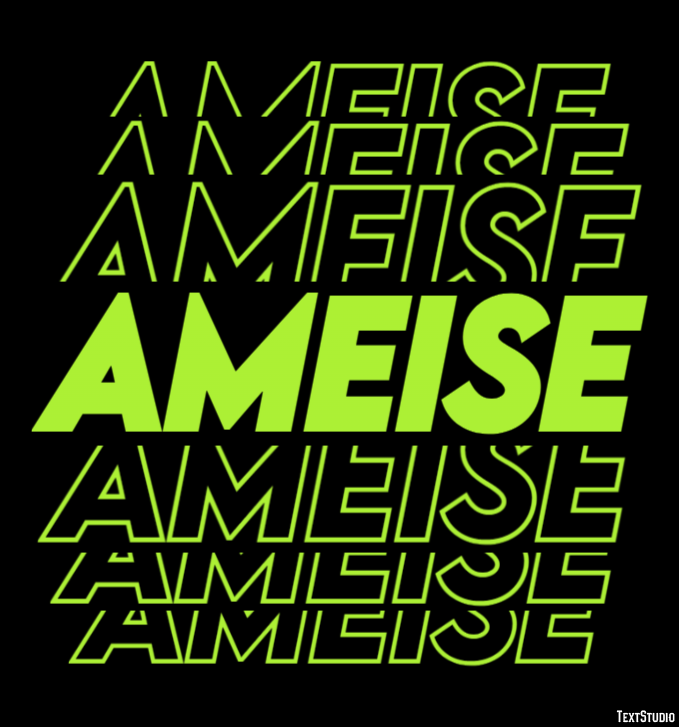 Ameise Efecto de texto
