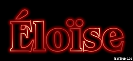 Éloïse Tekst Effect