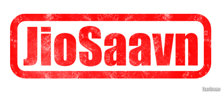 JioSaavn Texteffekt