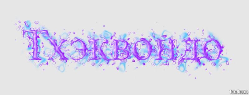 Тхэквондо Текстовый эффект