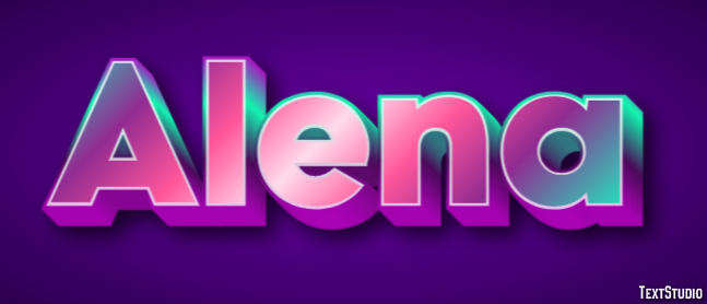 Alena Text Effect