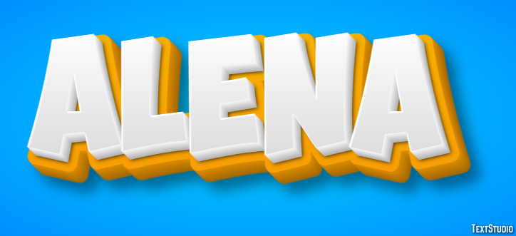 Alena Text Effect