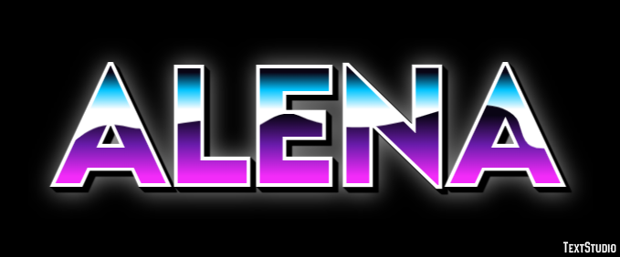 Alena Text Effect