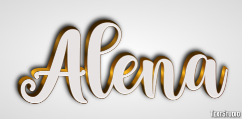Alena Texteffekt