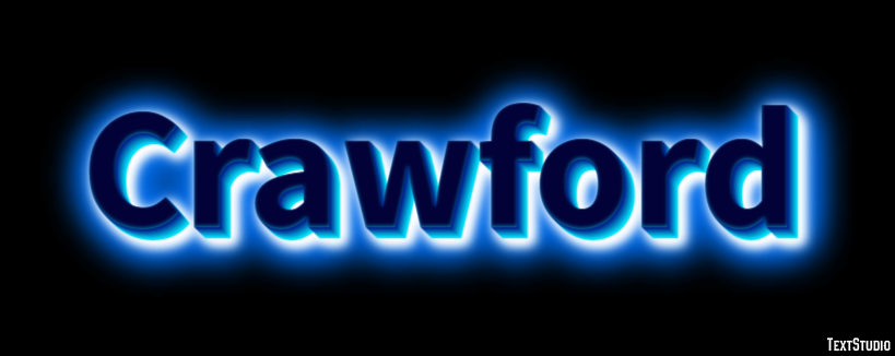 Crawford Эффект текста