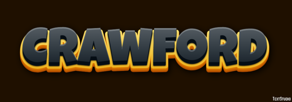 Crawford Эффект текста
