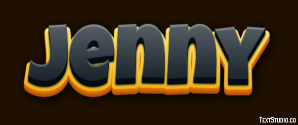 Jenny Effet de Texte