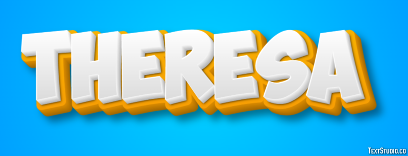 Theresa Text Effect