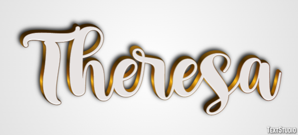 Theresa Text Effect