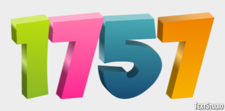 1757 Effetto testo