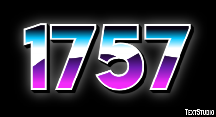1757 テキスト効果