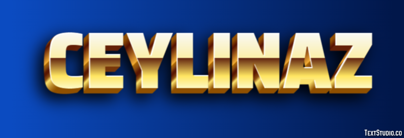 Ceylinaz Metin efekti