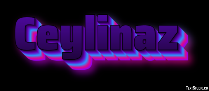 Ceylinaz Metin efekti