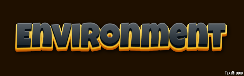 Environment Text Effect