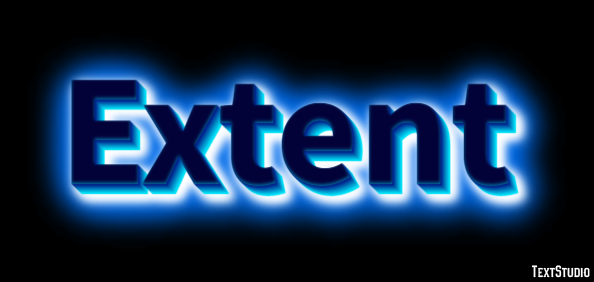 Extent Efecto de Texto
