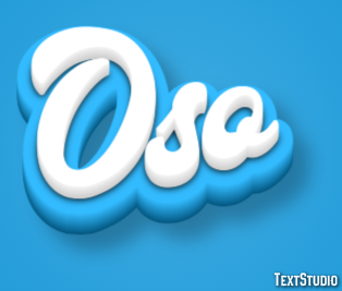 Oso Efecto de Texto